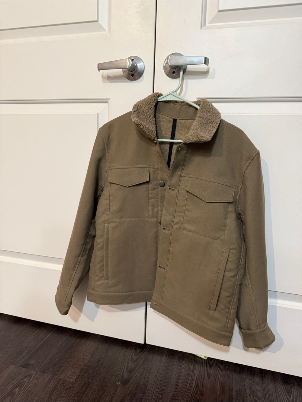 Lululemon Sueded Utility Jacket Men’s Green Size XS